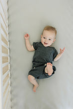 Load image into Gallery viewer, Stone Bamboo Stretch Crib Sheet