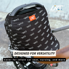 Load image into Gallery viewer, RAD MULTI-USE COVER - BLACK