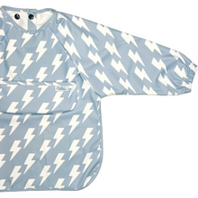 Load image into Gallery viewer, The Grayson Long Sleeve Bib - Lightning Bolts