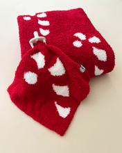 Load image into Gallery viewer, Fuzzy Blanket | Candy Cane