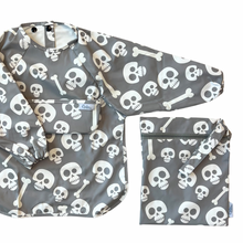Load image into Gallery viewer, The Grayson Long Sleeve Bib - Skelly