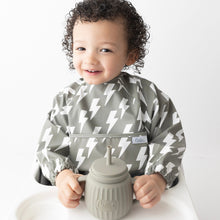 Load image into Gallery viewer, The Grayson Long Sleeve Bib - Lightning Bolts
