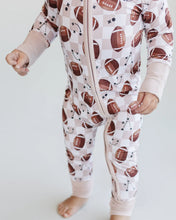 Load image into Gallery viewer, Bamboo Zip Romper | Game Day