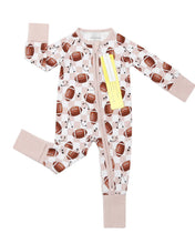 Load image into Gallery viewer, Bamboo Zip Romper | Game Day