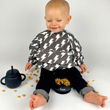 Load image into Gallery viewer, The Grayson Long Sleeve Bib - Lightning Bolts