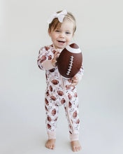 Load image into Gallery viewer, Bamboo Zip Romper | Game Day