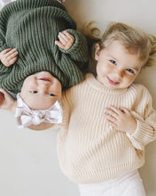 Load image into Gallery viewer, Checkered Headband | Latte