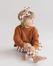Load image into Gallery viewer, Checkered Headband | Copper