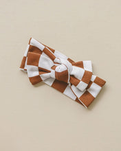 Load image into Gallery viewer, Checkered Headband | Copper