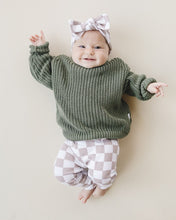 Load image into Gallery viewer, Checkered Leggings | Latte