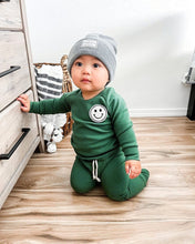 Load image into Gallery viewer, Lounge Set | Smiley Green