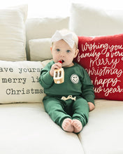 Load image into Gallery viewer, Lounge Set | Smiley Green