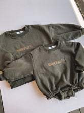 Load image into Gallery viewer, mama's boy embroidered bubble romper