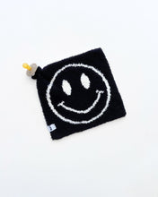 Load image into Gallery viewer, Smiley Plush Lovey | Black