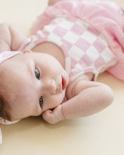 Load image into Gallery viewer, Tutu Romper | Checkered Pink
