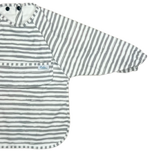 Load image into Gallery viewer, The Grayson Long Sleeve Bib - Brush Stripes
