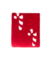 Load image into Gallery viewer, Fuzzy Blanket | Candy Cane

