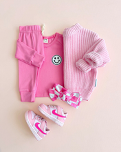 Load image into Gallery viewer, Lounge Set | Smiley Bubble Gum
