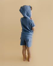 Load image into Gallery viewer, Cargo Shorts Set | Blue
