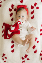 Load image into Gallery viewer, Fuzzy Blanket | Candy Cane
