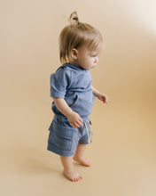 Load image into Gallery viewer, Cargo Shorts Set | Blue
