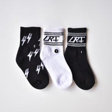 Load image into Gallery viewer, 3-PACK CLASSIC ROCK SOCKS
