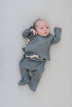 Load image into Gallery viewer, Stone Bamboo Stretch Crib Sheet

