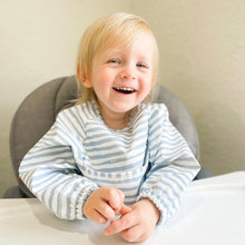 Load image into Gallery viewer, The Grayson Long Sleeve Bib - Brush Stripes
