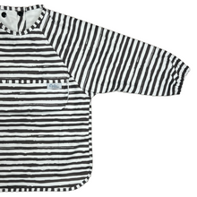 Load image into Gallery viewer, The Grayson Long Sleeve Bib - Brush Stripes

