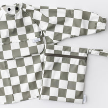 Load image into Gallery viewer, The Grayson Long Sleeve Bib - Checkered
