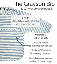 Load image into Gallery viewer, The Grayson Long Sleeve Bib - Construction
