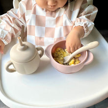 Load image into Gallery viewer, The Grayson Long Sleeve Bib - Checkered
