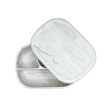 Load image into Gallery viewer, Hayden Bento Box - Marble White
