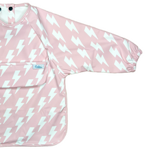 Load image into Gallery viewer, The Grayson Long Sleeve Bib - Lightning Bolts
