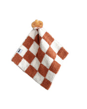 Load image into Gallery viewer, Checkered Plush Lovey | Copper
