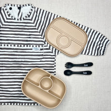 Load image into Gallery viewer, The Grayson Long Sleeve Bib - Brush Stripes
