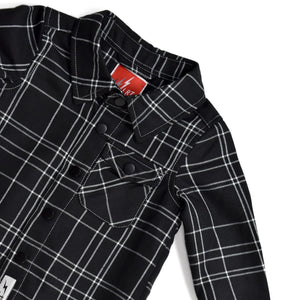 KIDS FLIP SIDE FLANNEL