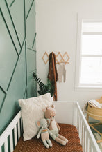 Load image into Gallery viewer, Rust Mudcloth Muslin Crib Sheet
