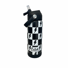 Load image into Gallery viewer, The Kyler Tumbler - Checkered Bolts
