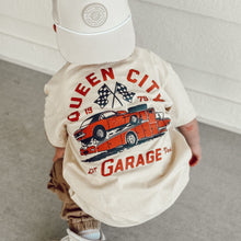 Load image into Gallery viewer, QUEEN CITY GARAGE TEE - VINTAGE CREAM
