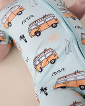 Load image into Gallery viewer, Bamboo Shorty Romper | Retro Beach
