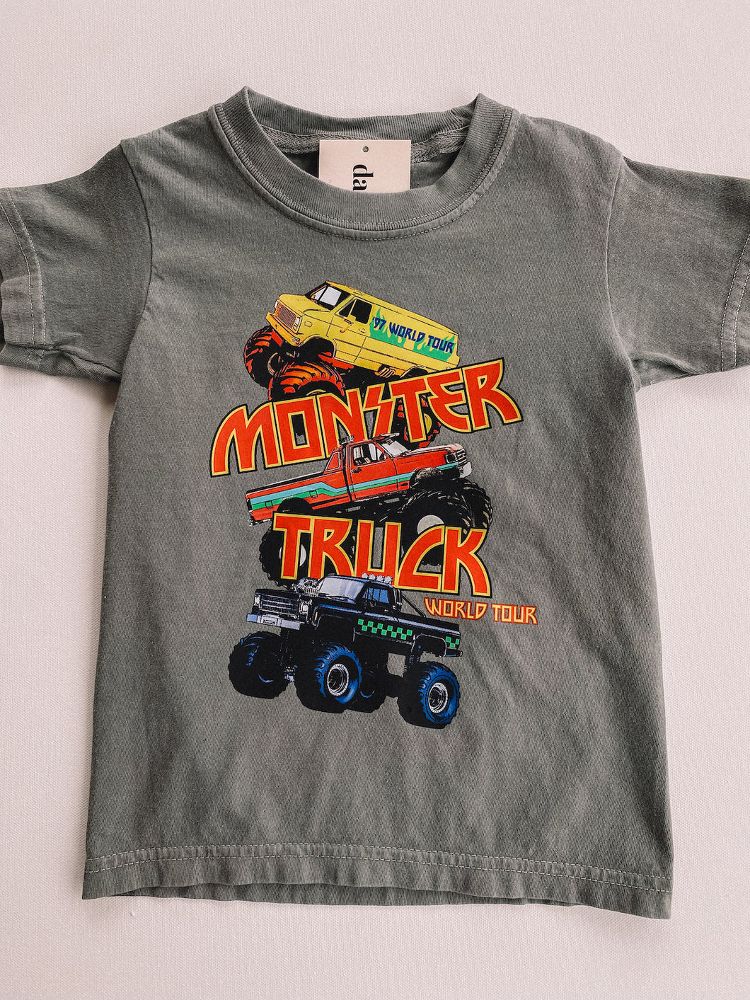 monster truck world tour tee