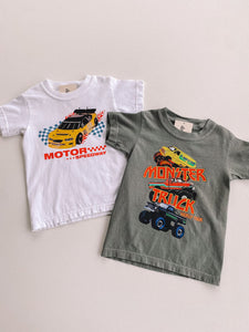 monster truck world tour tee