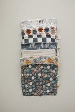 Load image into Gallery viewer, Charcoal Checkered Muslin Burp Cloth
