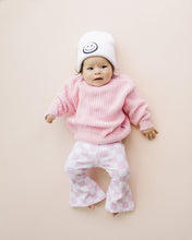 Load image into Gallery viewer, Checkered Flare Pants | Pink
