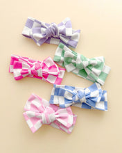 Load image into Gallery viewer, Checkered Headband | Bubble Gum
