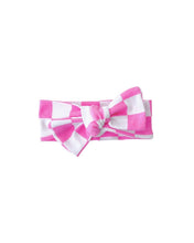 Load image into Gallery viewer, Checkered Headband | Bubble Gum
