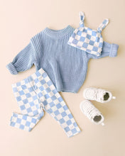 Load image into Gallery viewer, Checkered Leggings | Blue
