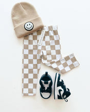 Load image into Gallery viewer, Checkered Leggings | Latte
