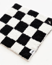 Load image into Gallery viewer, Checkered Plush Lovey | Black
